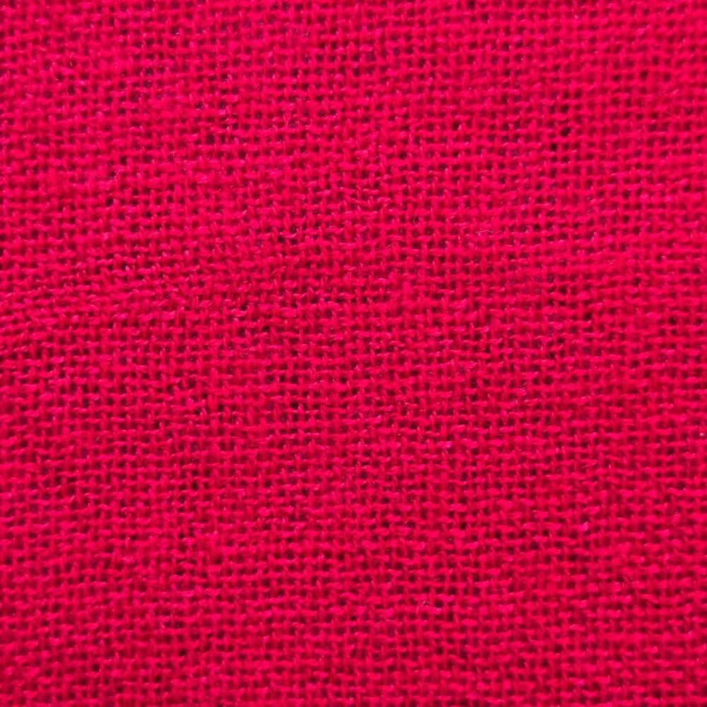 Lightweight Cashmere Wool Scarf Red